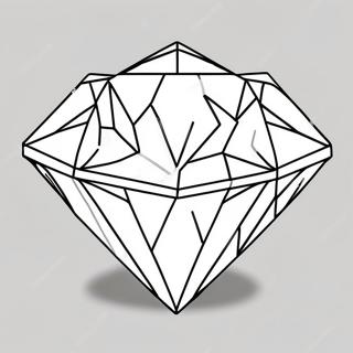 Glittrande diamant målarbild | Smycke målarbild