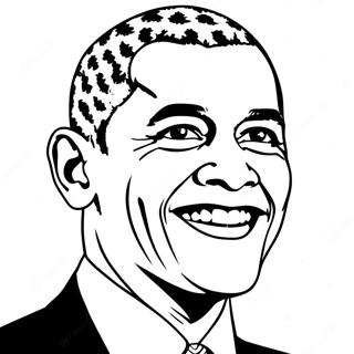 Barack Obama Målarbild | Barack Obama målarbild