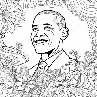 Barack Obama Inspirerande Citat Målarbild | Barack Obama målarbild