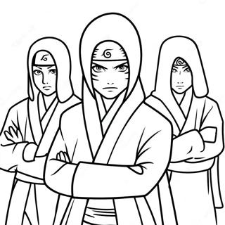 Akatsuki Målarbild | Akatsuki målarbild