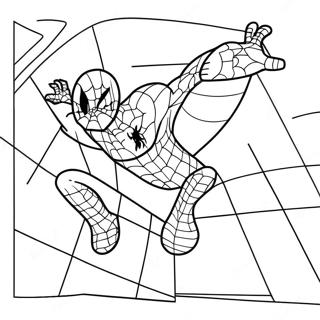 Spiderman Roblox Målarbok | Spiderman Roblox målarbild