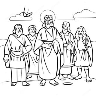 Gamla Testamentet Målarbok | Gamla Testamentet målarbild