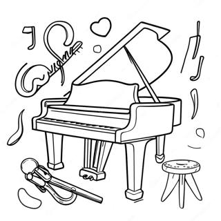 Instrumentfärgläggningssida | Instrument målarbild