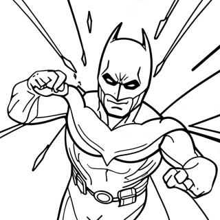 Batman Beyond Målarbok | Batman Beyond målarbild