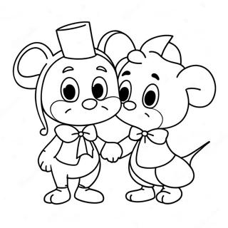 Disney Valentiner Målarbilder