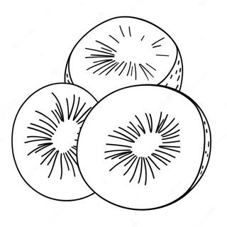 Kiwi Frukt Målning | Kiwi målarbild