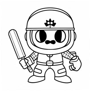 Brawl Stars Leon Målarbild | Brawl Stars Leon målarbild