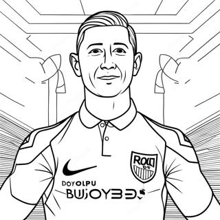 Lewandowski Målarbild | Lewandowski målarbild