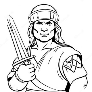 TMNT Målarbilder