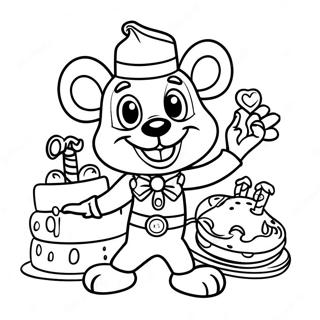 Chuck E Cheese Födelsedagsfest Målarbild | Chuck E Cheese målarbild
