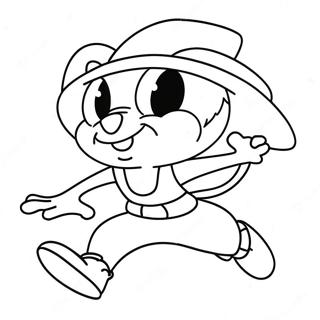 Speedy Gonzales färgläggningssida | Snabba Gonzales målarbild