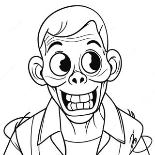 Disney Zombies Målarbild | Disney Zombies målarbild