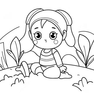 Oshi no Ko Färgläggningssida | Oshi no Ko målarbild