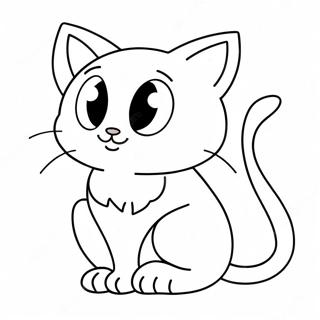 Mew Målarbok | Mew målarbild