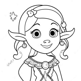 Mia och Jag Magiska Äventyr Målarbild | Mia och Jag målarbild