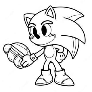 Sonic Boom Målarbok | Sonic Boom målarbild