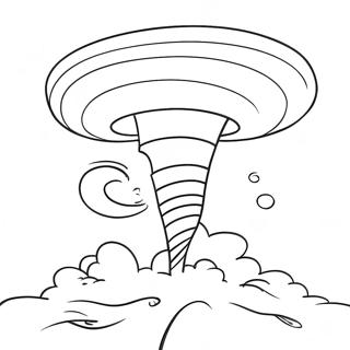 Tornado Målarbild | Tornado målarbild