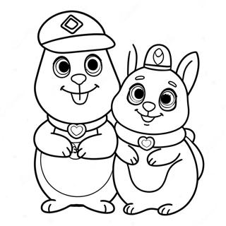 Wonder Pets färgläggningssida | Underbara Husdjur målarbild