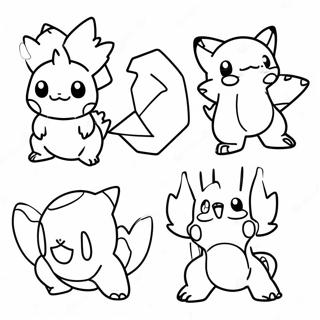 Fusion Pokémon målarbild | Fusion Pokémon målarbild