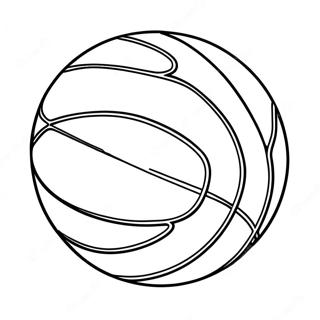 Basketball Målarbild | Basketboll målarbild