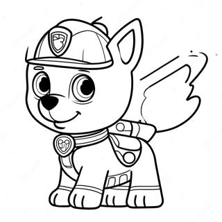 Paw Patrol Spårare Målarbilder