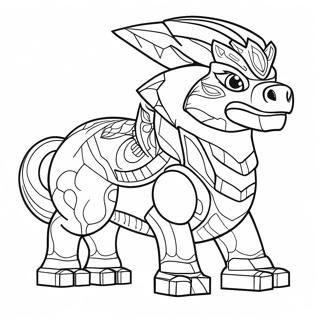 Lego Chima Målarbild | Lego Chima målarbild