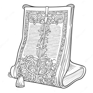 Torah Målarbild | Torah målarbild