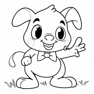 Porky Pig Målarbild | Porky Pig målarbild