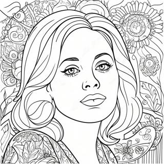 Adele Målarbild | Adele målarbild
