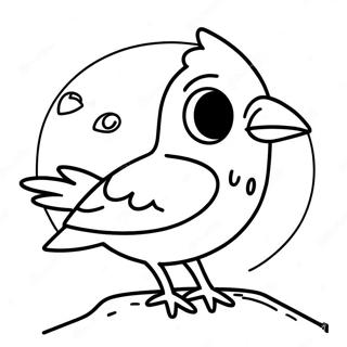 Fortnite Raven färgläggningssida | Fortnite Ravn målarbild