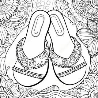 Sandaler Målarbild | Sandaler målarbild