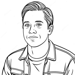 Trevor Henderson Färgläggningssida | Trevor Henderson målarbild