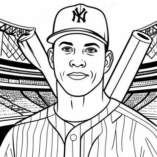 Aaron Judge målarbild | Aaron Judge målarbild