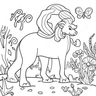 WonderMorphia Färgläggningssida | WonderMorphia målarbild
