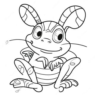 Bugsnax Målarbok | Bugsnax målarbild