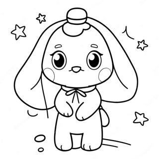 Cinnamoroll Färgläggningssida | Cinnamoroll målarbild