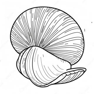 Musselfärgad Målarbild | Musla målarbild