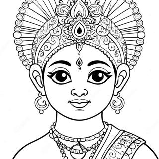 Krishna Målarbild | Krishna målarbild