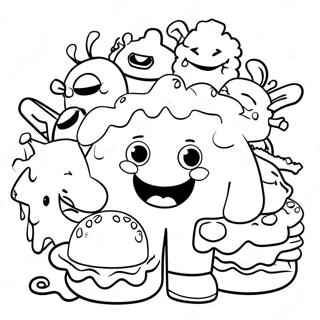 Grossery Gang Målarbild | Grossery Gang målarbild