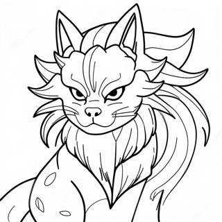 Kurama Målarbild | Kurama målarbild
