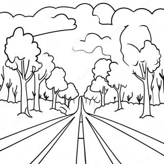 Väg Målarbild | Väg målarbild