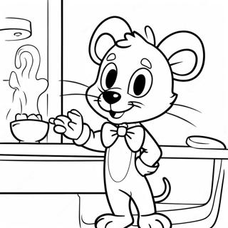 Geronimo Stilton färgläggningssida | Geronimo Stilton målarbild