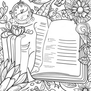 Bibel journaling målarbok | Bibel Journaling målarbild