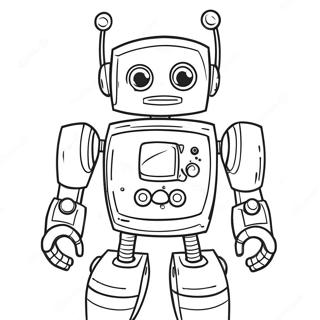 Den Vilda Robotens Färgläggningssida | Den Vilda Roboten målarbild