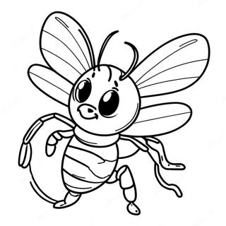 Arg Geting Färgläggningssida | Hornet målarbild