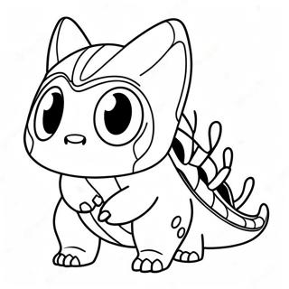 Slugterra Färgläggningssida | Sniggeland målarbild