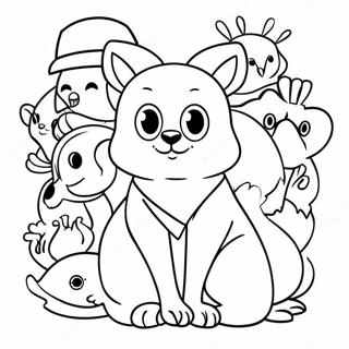 Motiverande Djur Målarbild | Enkla Inspirerande målarbild