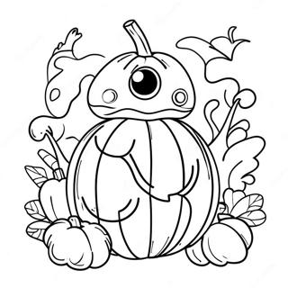 Star Wars Halloween pumpa målarbok | Star Wars Halloween målarbild
