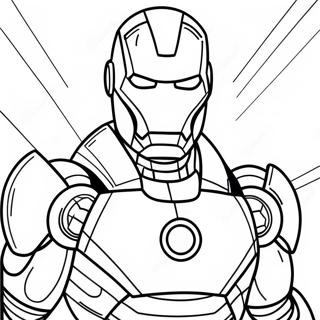 Iron Man Bland Oss Målarbild | Järnmannen Bland Oss målarbild