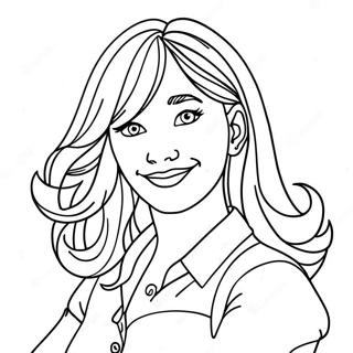 Lizzie McGuire Målarbild | Lizzie McGuire målarbild